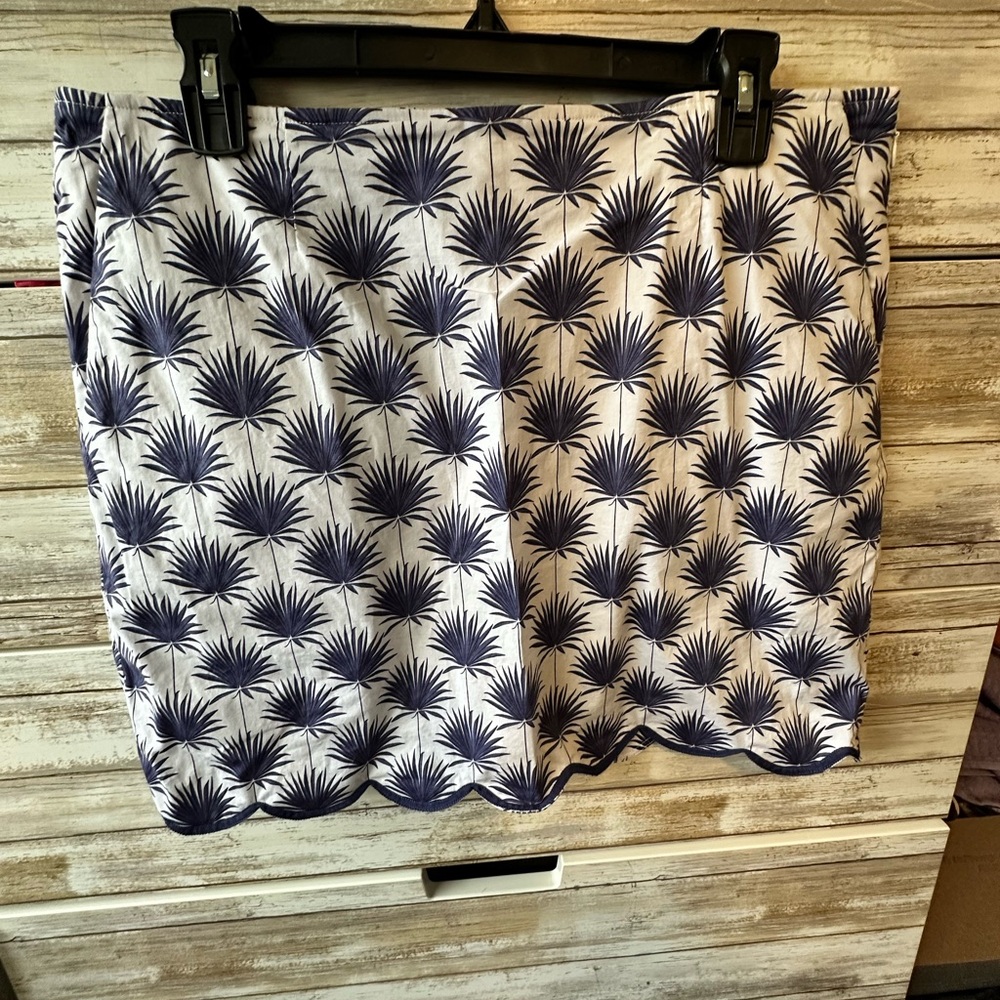 ⛳️ Golftini Palm Print Skort Scalloped Hem Golf Size 12